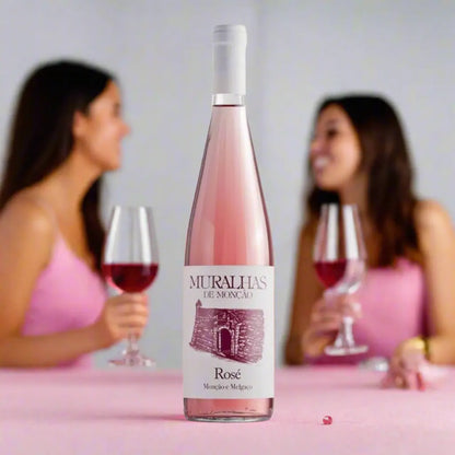 Vino verde Rosado Muralhas Adega Moncao